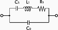 Figure 2. Equivalent circuit of Ceralock